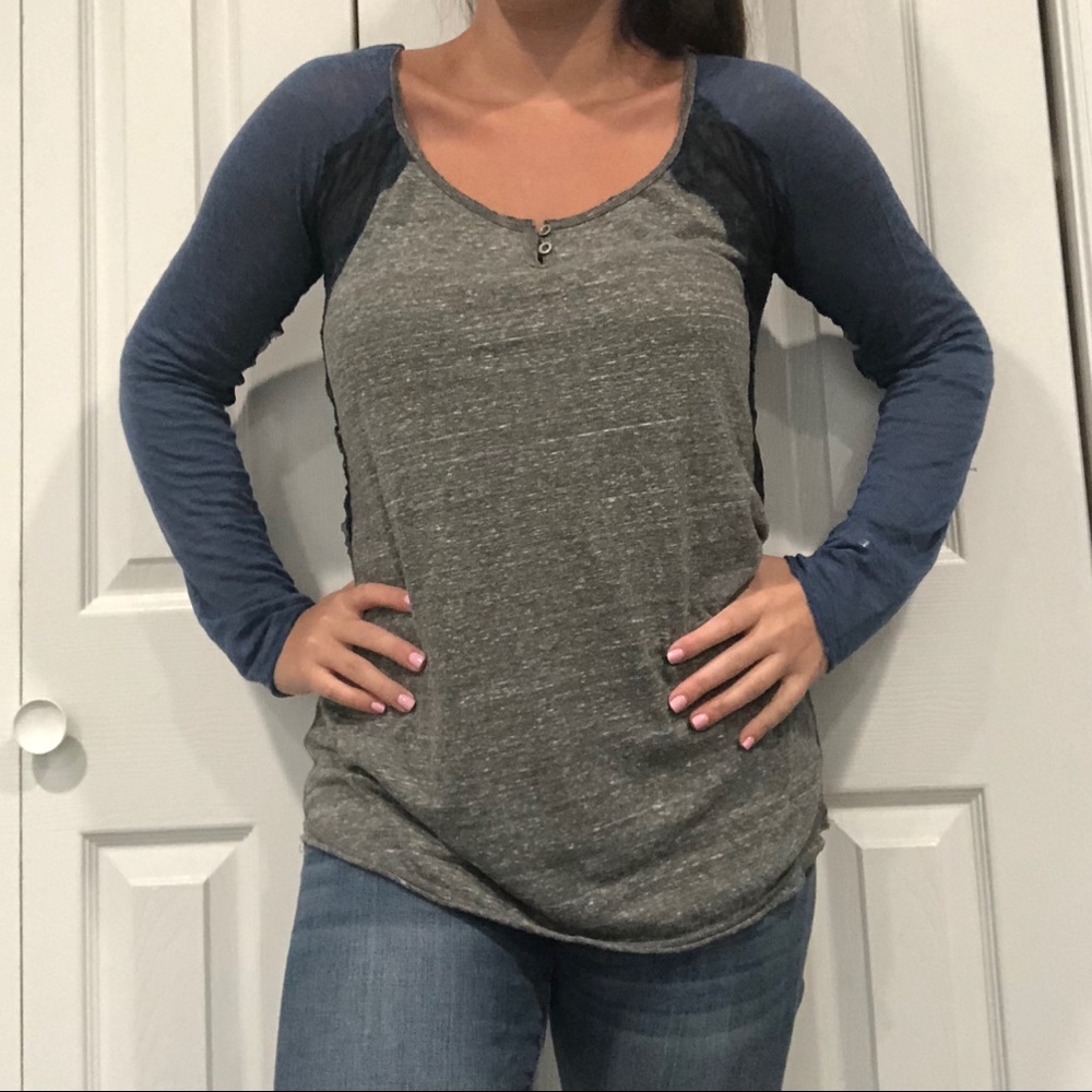 Free People Long Sleeve Tee